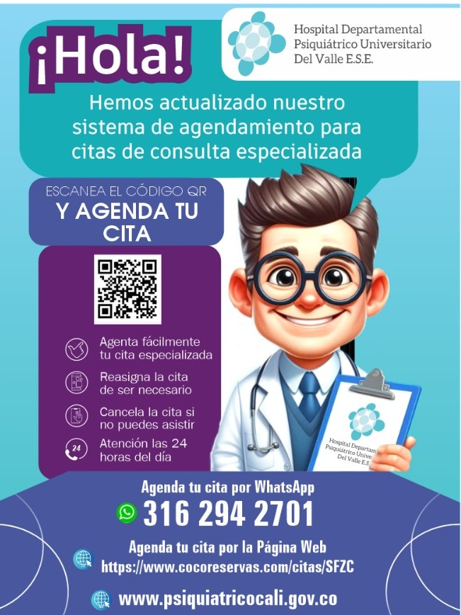 NUEVO SISTEMA DE AGENDAMIENTO DE CITAS