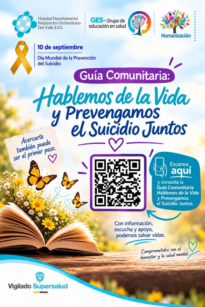 Guía comunitaria: Hablemos de la vida y prevengamos el suicidio juntos